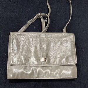 Leather crossbody PERLINA